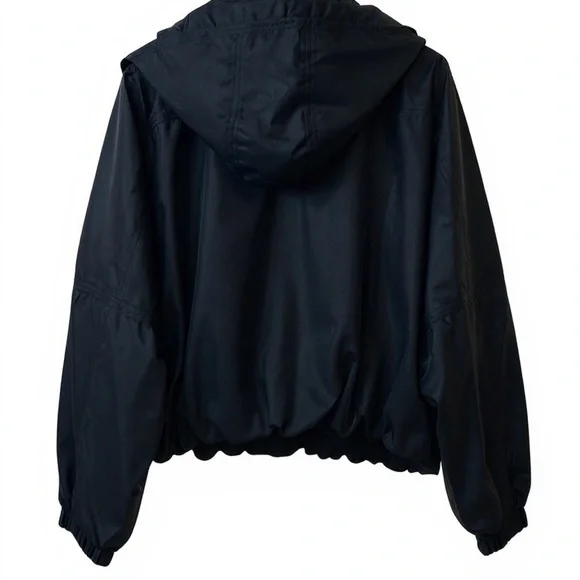 Athleta  Black full zip Hooded Day Drift Jacket womens XL - Picture 4 of 8